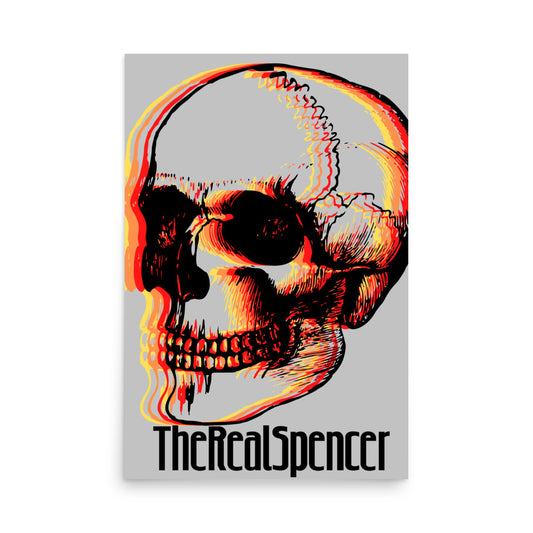 Skull Logo Poster