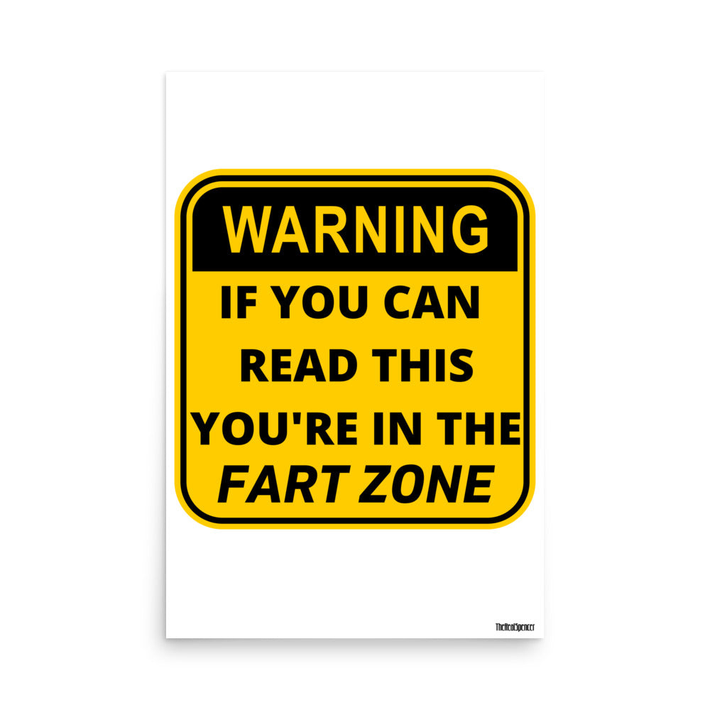 Fart Zone Poster