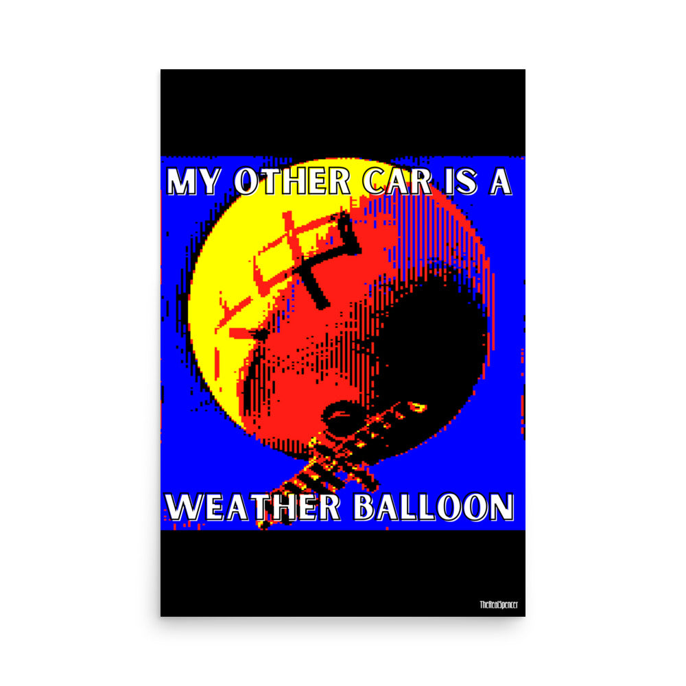 Weather Balloon Poster
