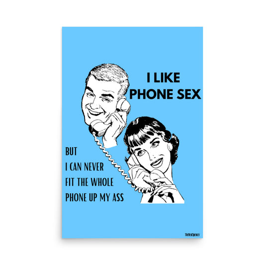 I Like Phone Sex Poster