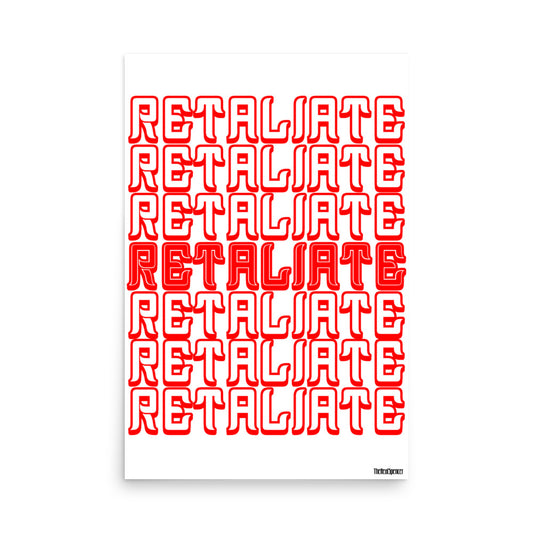 Retaliate Poster