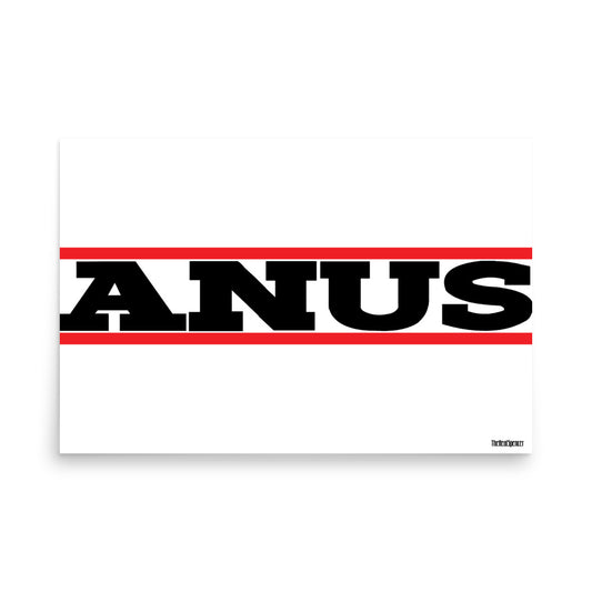 Anus Poster