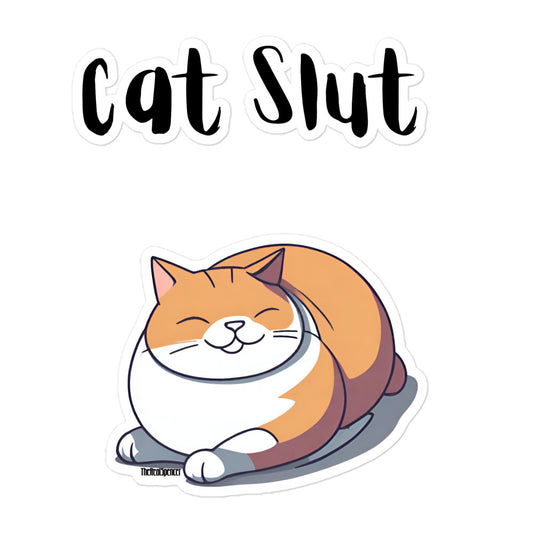 Cat Slut Sticker