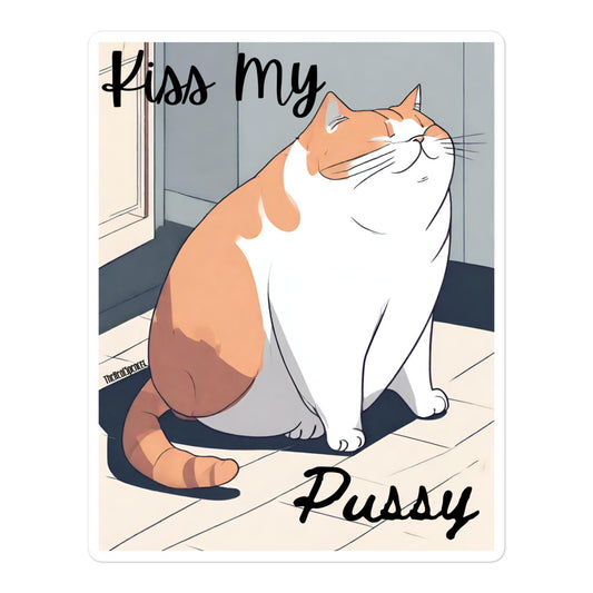 Kiss My Pussy Sticker