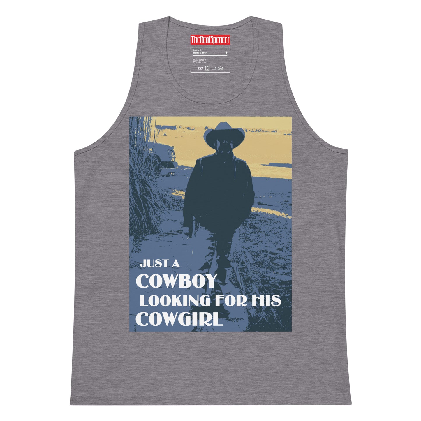 Just A Cowboy Tank Top