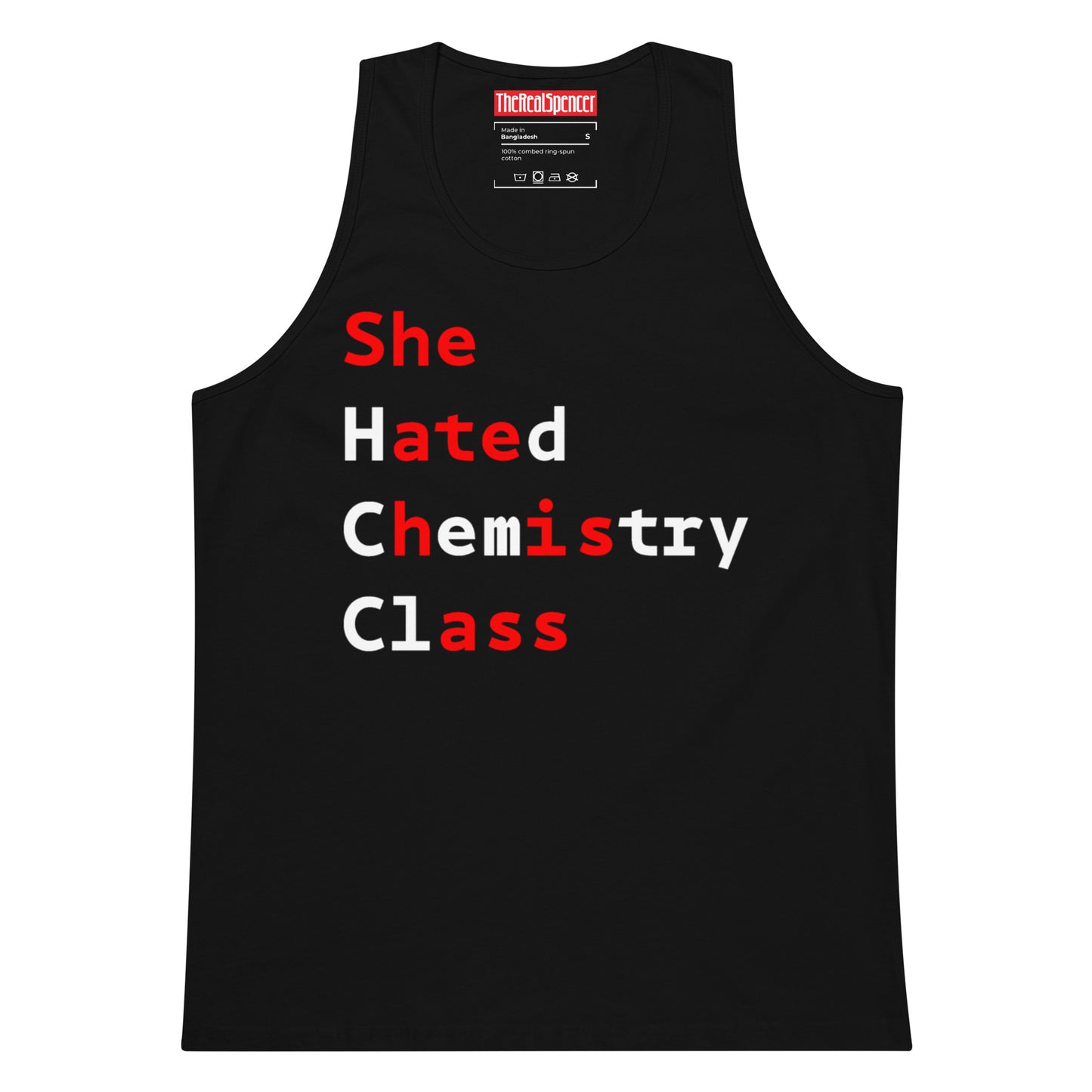 She Hated Chemistry Class Tank Top
