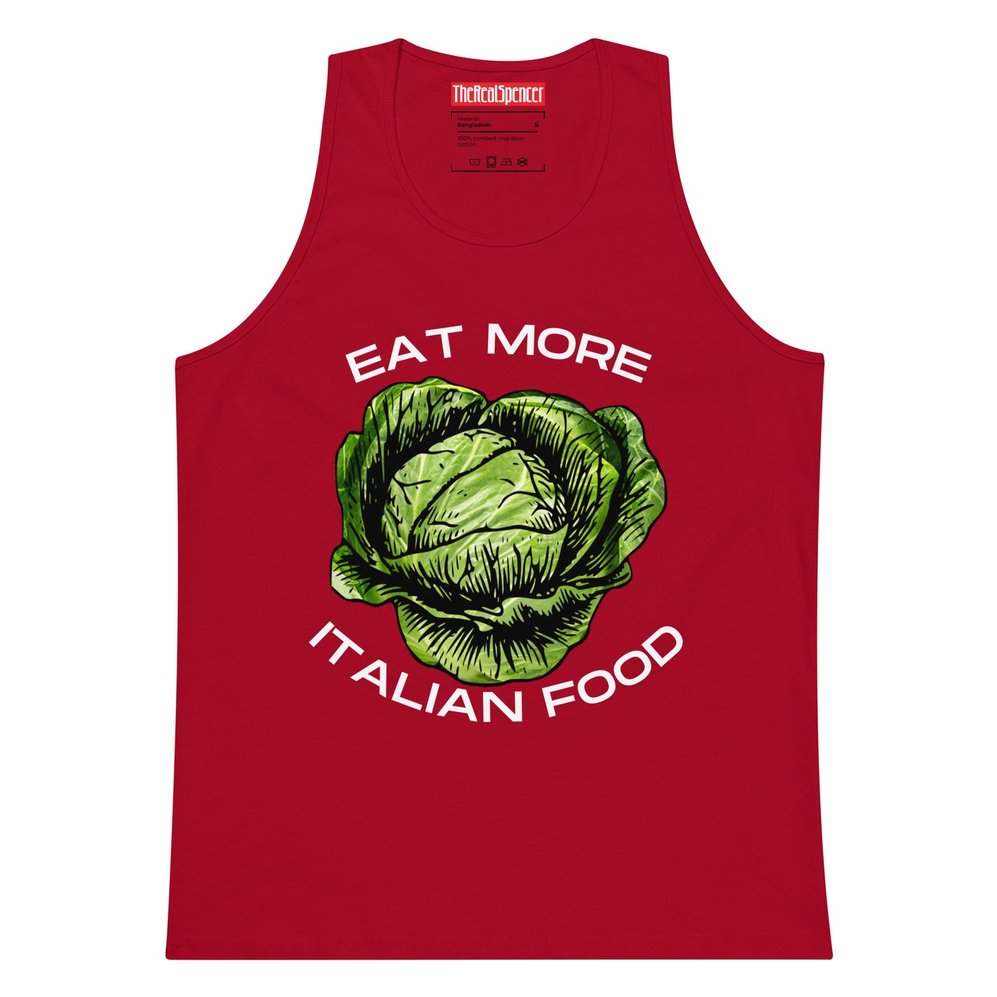 Eat More Italian Food Tank Top