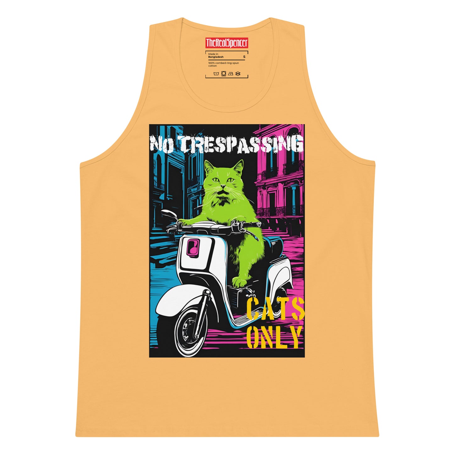 No Trespassing Cats Only Tank Top