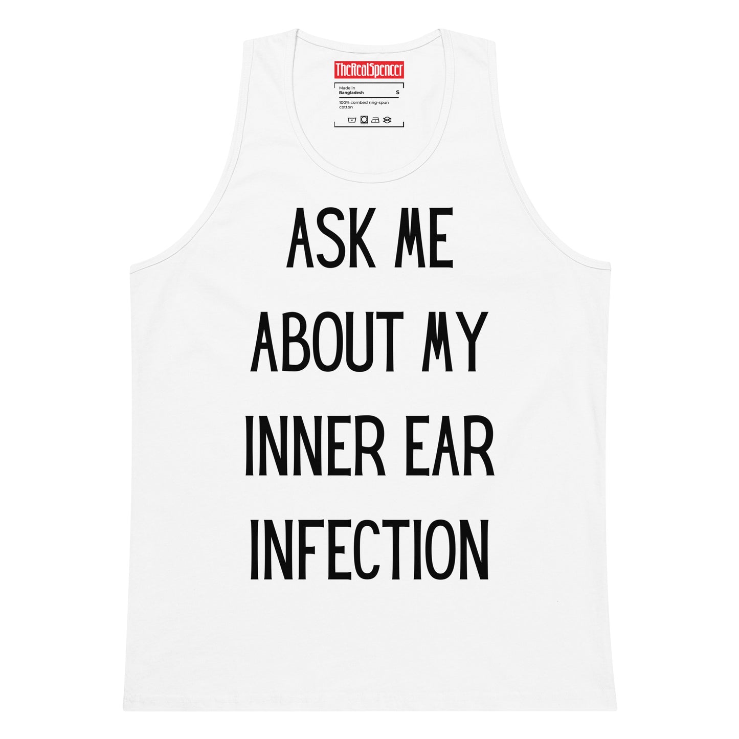 Ask Me About My Inner Ear Infection Tank Top