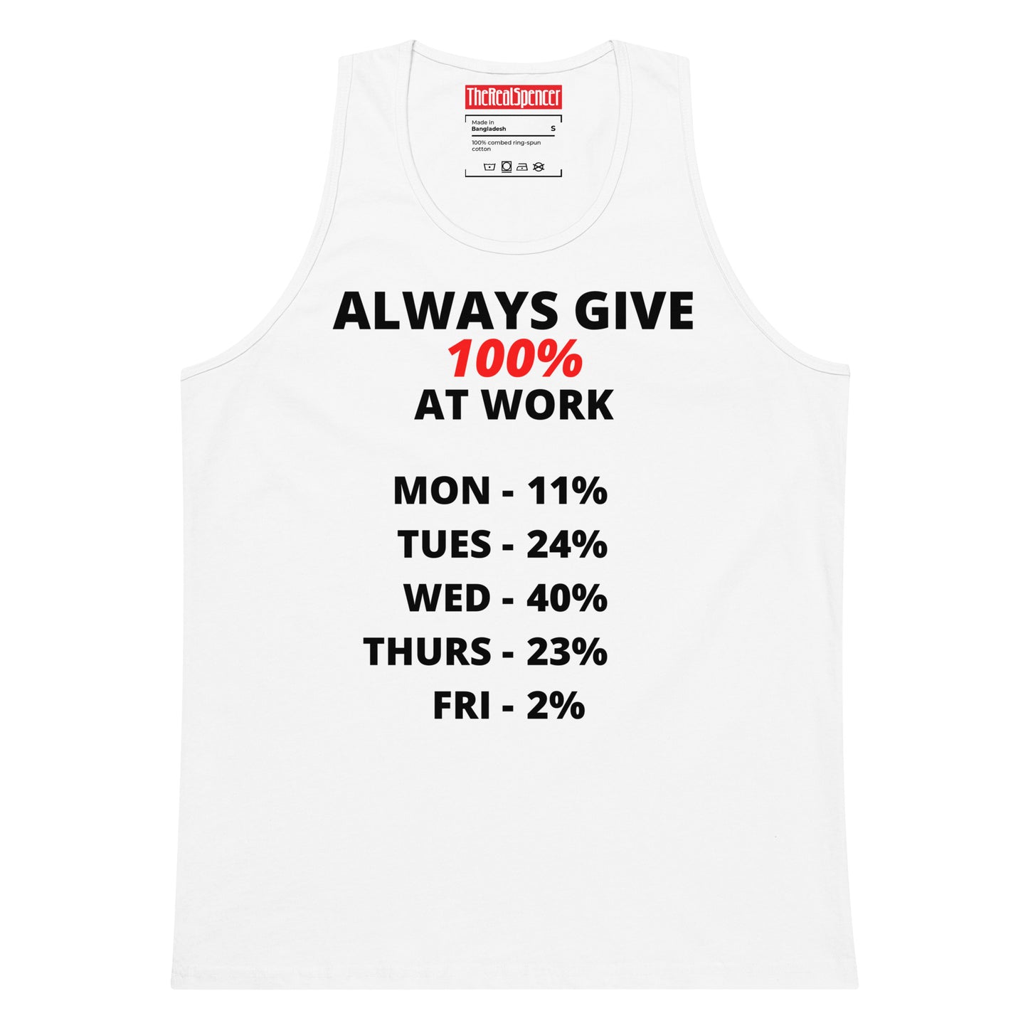 Always Give 100% Tank Top