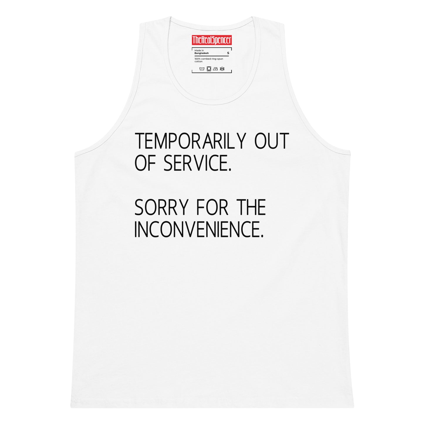 Temporarily Out Of Service Tank Top