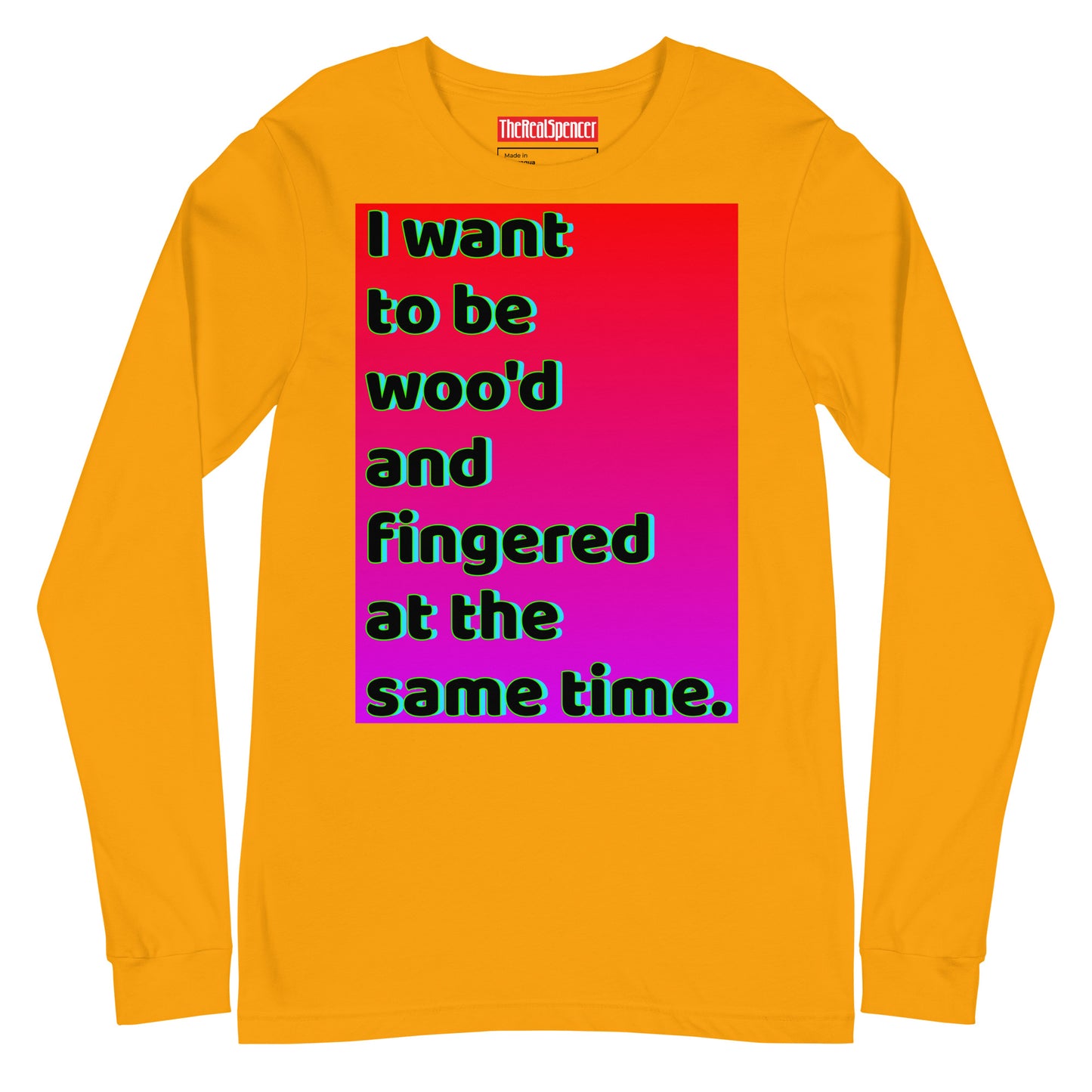 Woo'd And Fingered Long Sleeve Tee