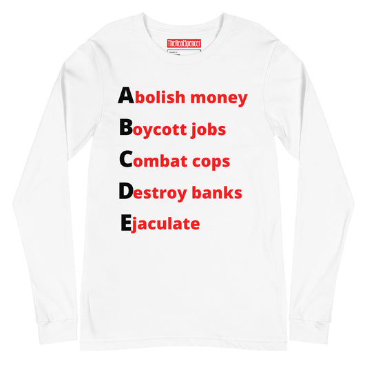 ABCDE Long Sleeve Tee