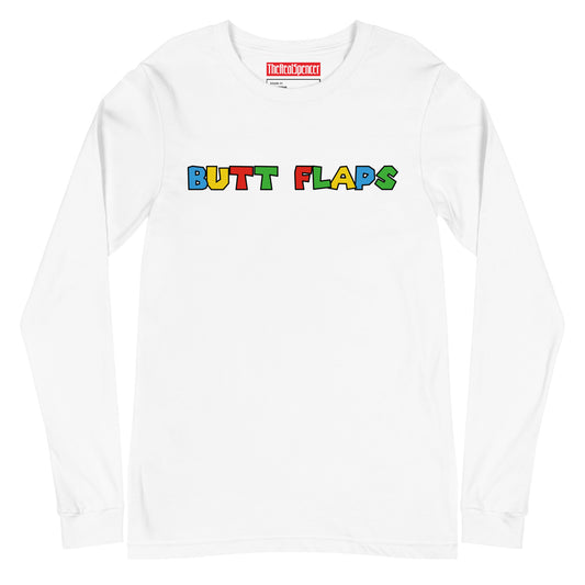 Butt Flaps Long Sleeve Tee