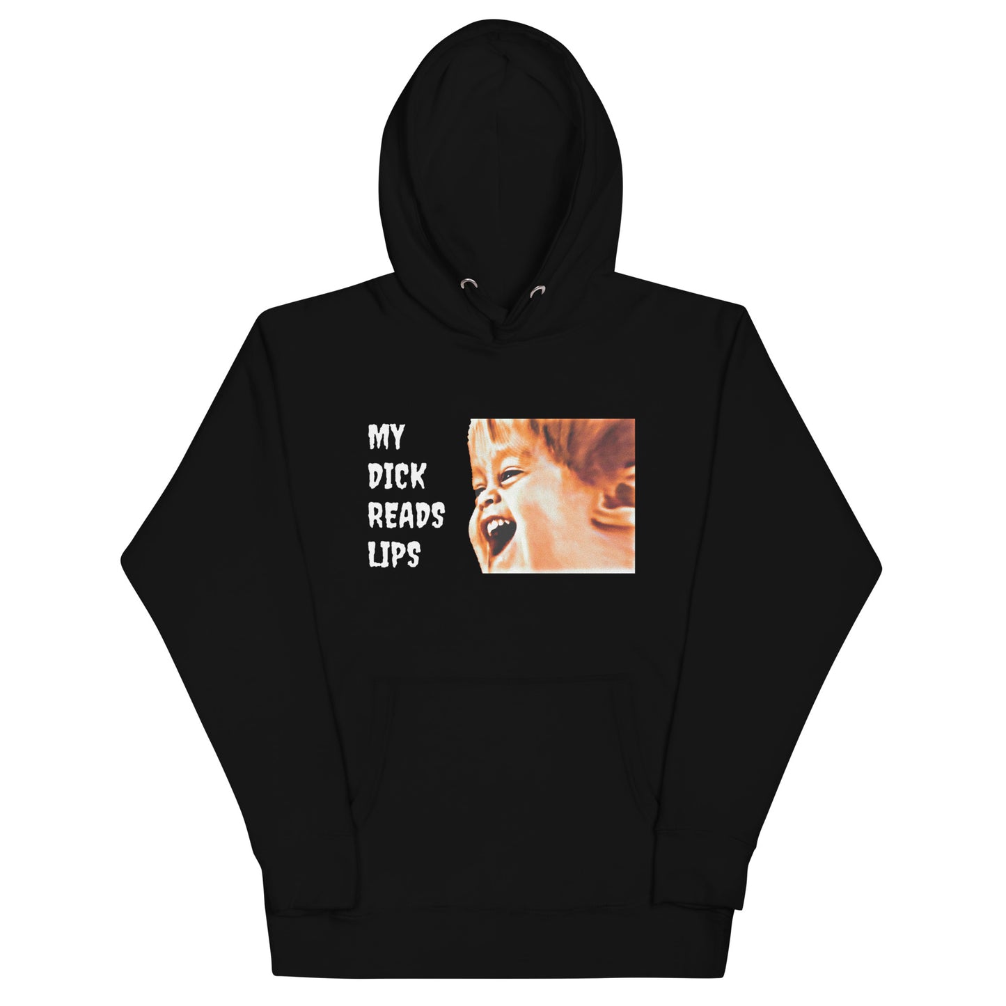 My Dick Reads Lips Hoodie