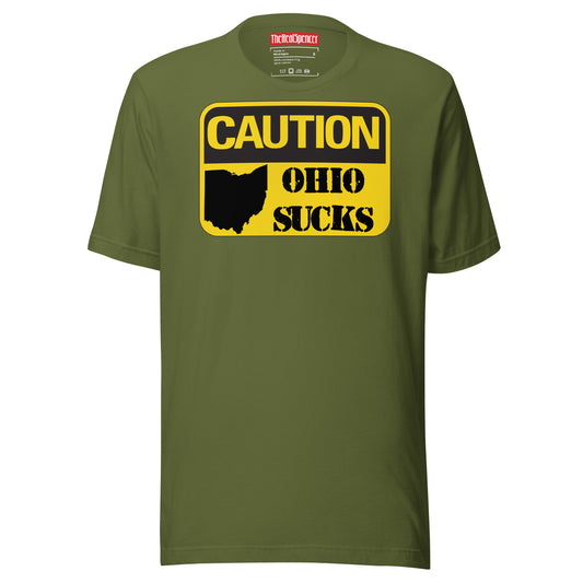 Caution Ohio Sucks T-Shirt