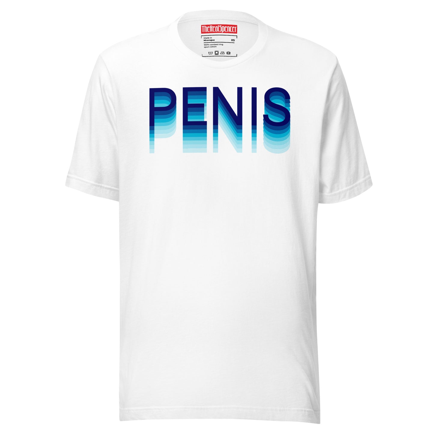 Penis (Blue Gradient) T-Shirt
