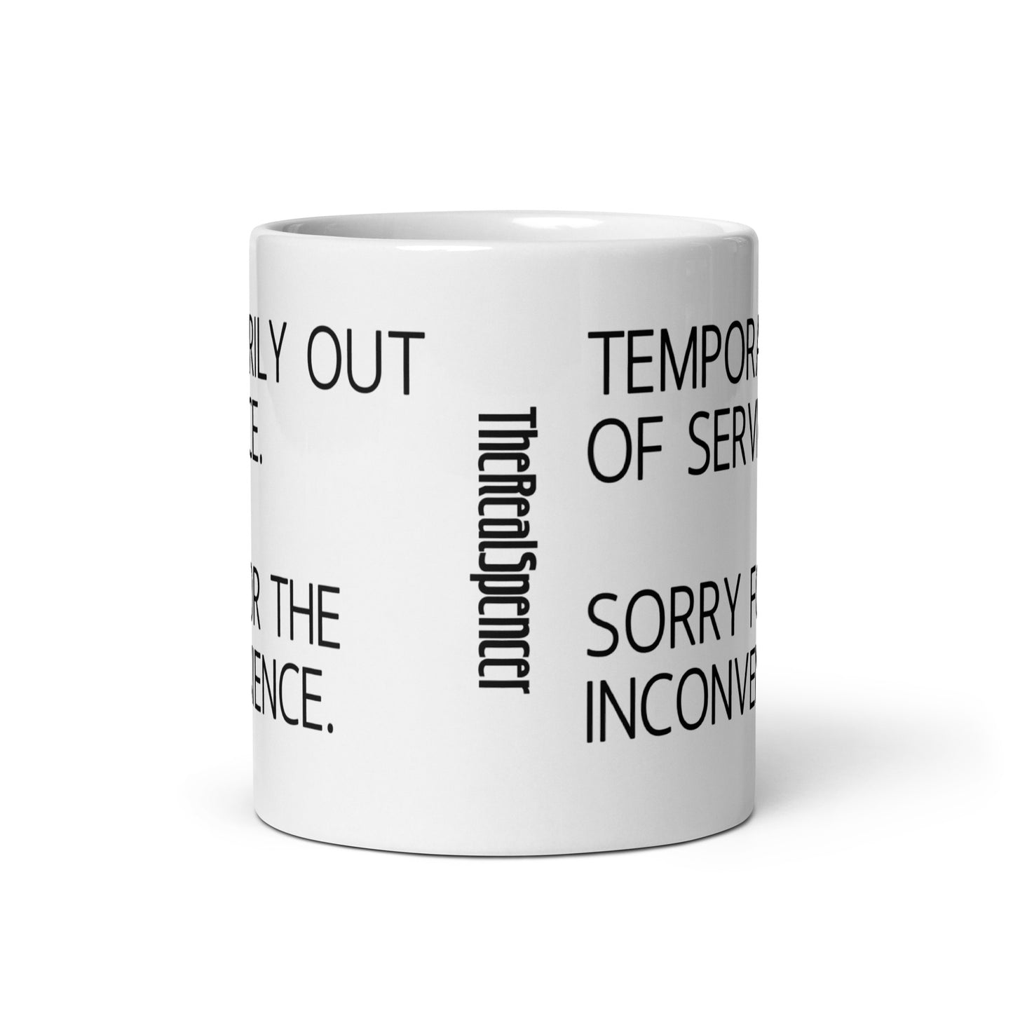 Temporarily Out Of Service Mug