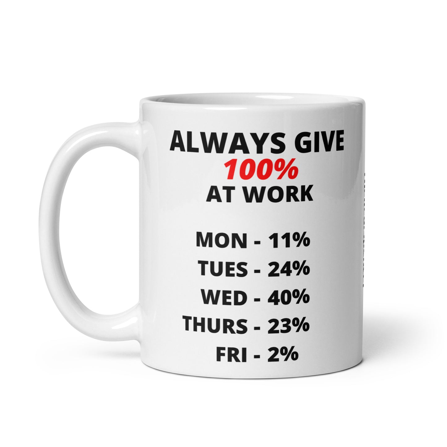 Always Give 100% Mug