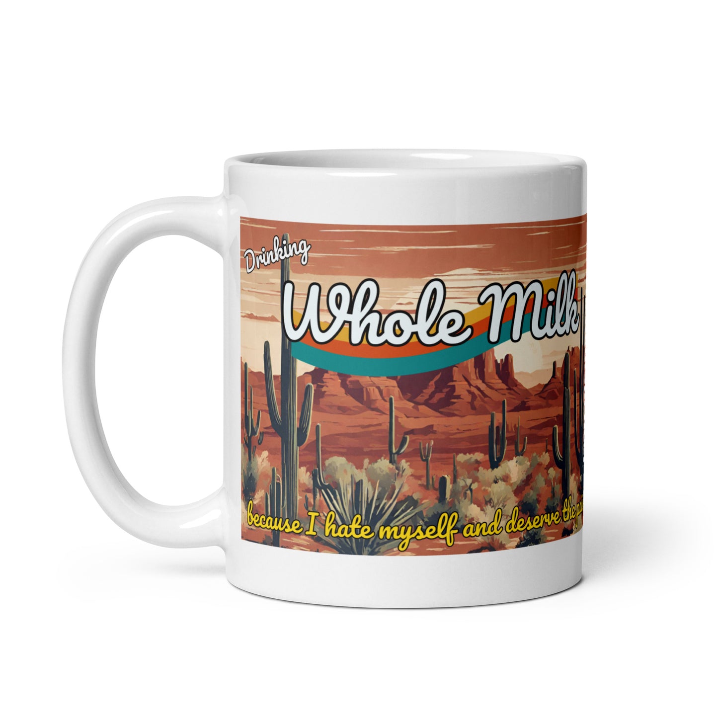 Drinking Whole Milk Mug