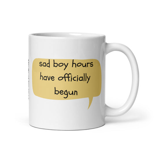 Sad Boy Hours Mug