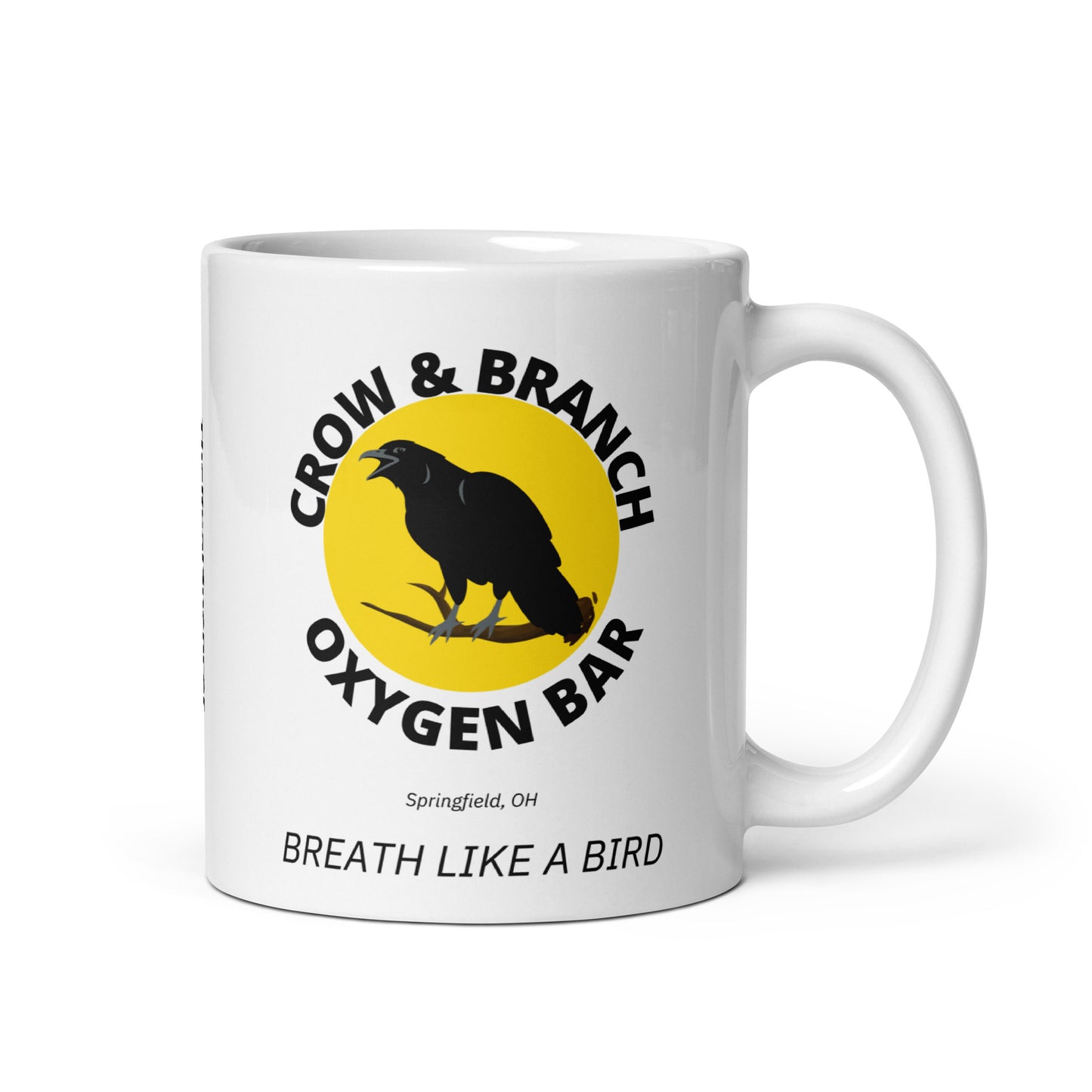Crow and Branch Mug