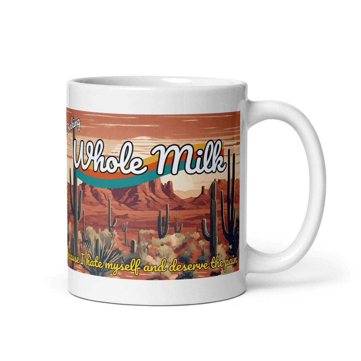 Drinking Whole Milk Mug